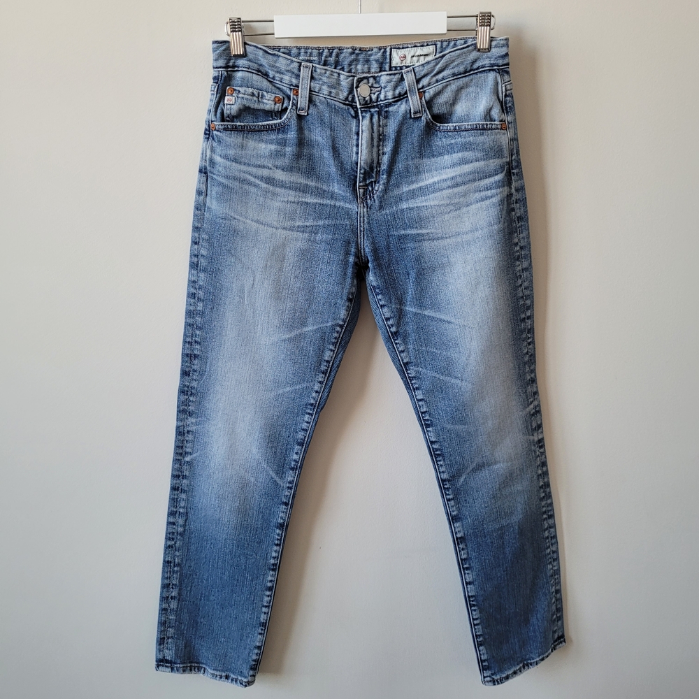 Adriano Goldschmeid Ex-Boyfriend Slouchy Slim Blue Women's Jeans Size 27